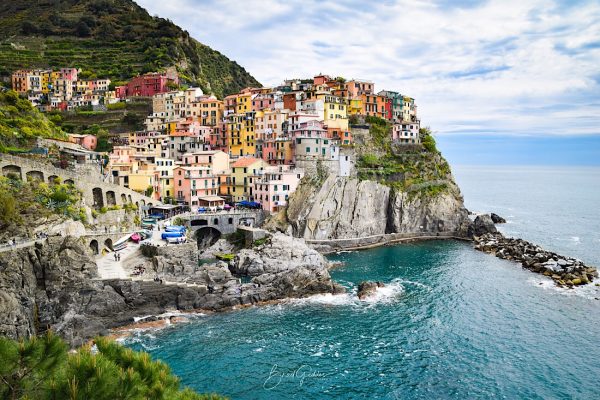 Manarola, Italy, Cinque Terre, Italia, Fishing Town, Colourful Town, Ocean, Brad Geddes Photography